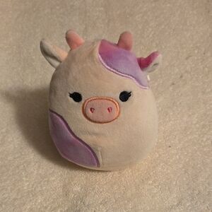 Kalina the Cow Squishmallow 5" Plush Toy Tie Dye